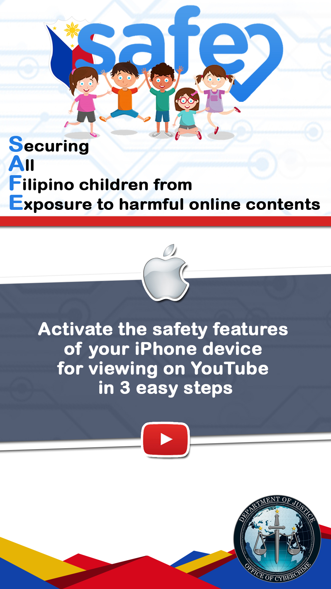 Turn on SAFE Features of Youtube App on IOS Device