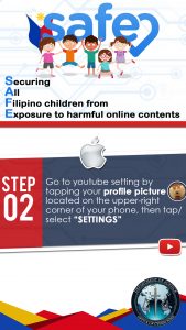 Turn on SAFE Features of Youtube App on IOS Device - Step 2